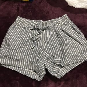 flowy striped old navy shorts